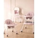 thumbnail image 4 of Silla de Comer para Bebé Multifuncional Reclinable 3 en 1 Rosa, 4 of 7
