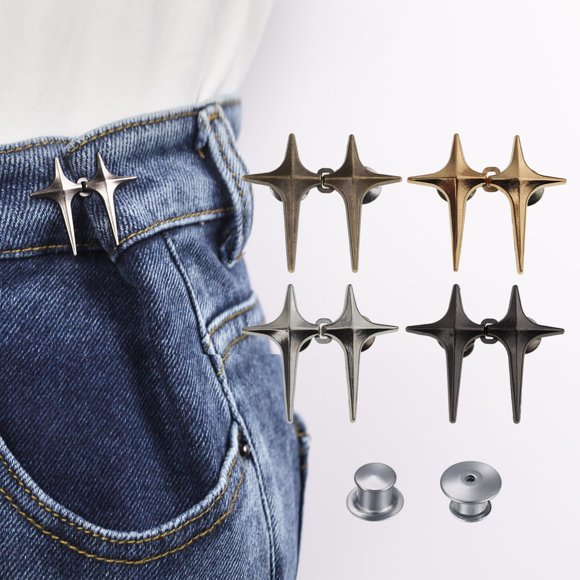 Clip Ajustable de Cintura MASONEE con Botón para Pantalón