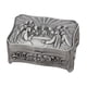 thumbnail image 5 of Caja de joyería, caja de regalo de recuerdo, caja del tesoro, regalo antiguo, pequeña caja de baratija, caja de almacenamiento para collar, pendientes, 5 of 5