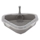 thumbnail image 2 of Bandeja De Arena Para Gatos Con Pala Bandeja De Arena Para Gatos Triangular Bandeja De Arena Duradera Para Gatos Gris, 2 of 5