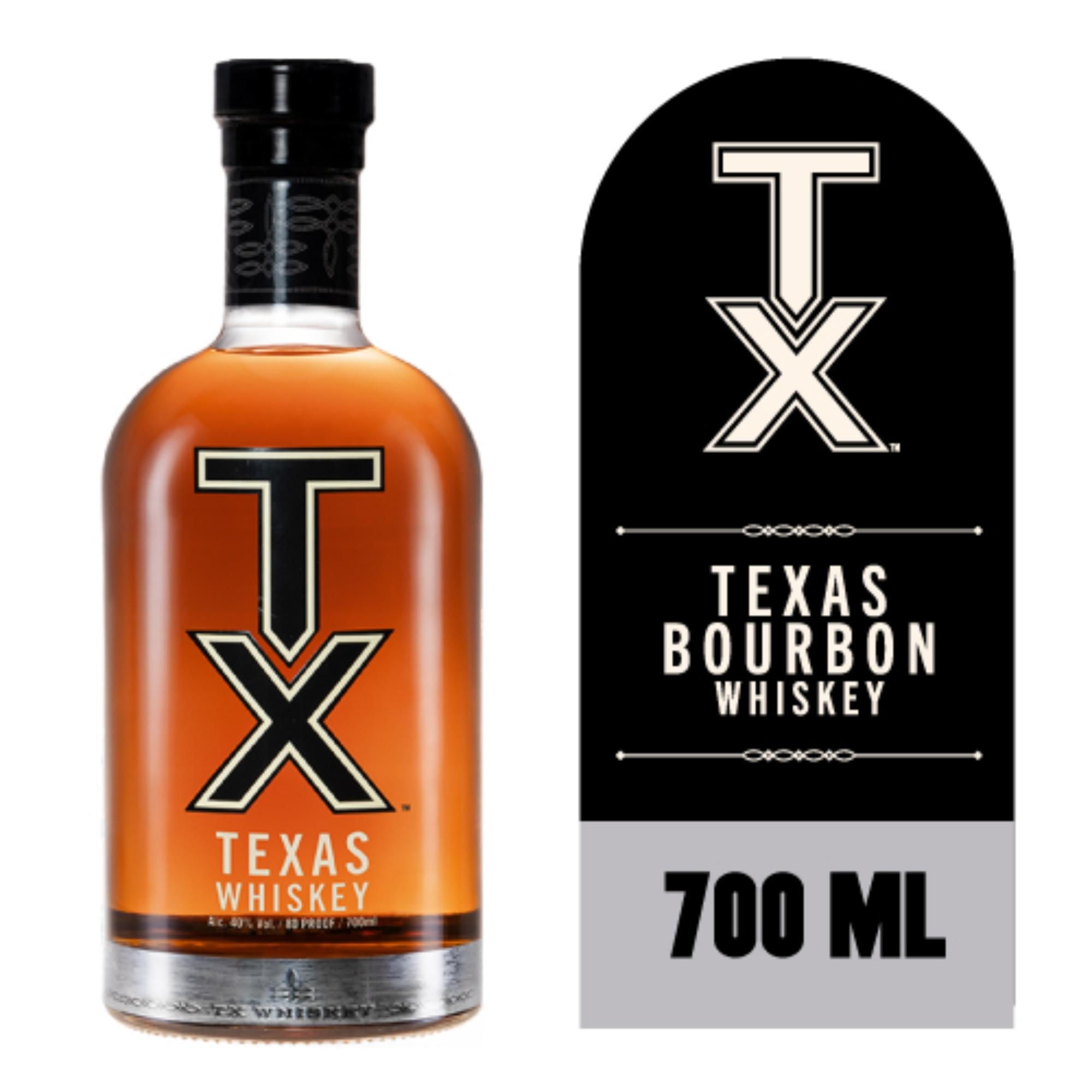 Tx - Whisky Bourbon 40° Botella