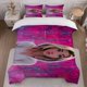 thumbnail image 1 of Blonde Tech Woman Themed Bedding Set Duvet Cover and Pillowcase Set Soft and Comfortable, 1 of 1