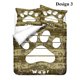 thumbnail image 1 of Dog Paws Adult Kids Gift Quilt Duvet Cover Set Pillowcase Soft Doona Cover3-Piece Bedding Set, 1 of 5