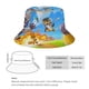 thumbnail image 2 of Arena de Batalla del Zoológico Sombrero bucket para adultos, gorra de protección solar, sombrero de pescador plegable para viajes al aire libre, pesca y actividades de verano, 2 of 6