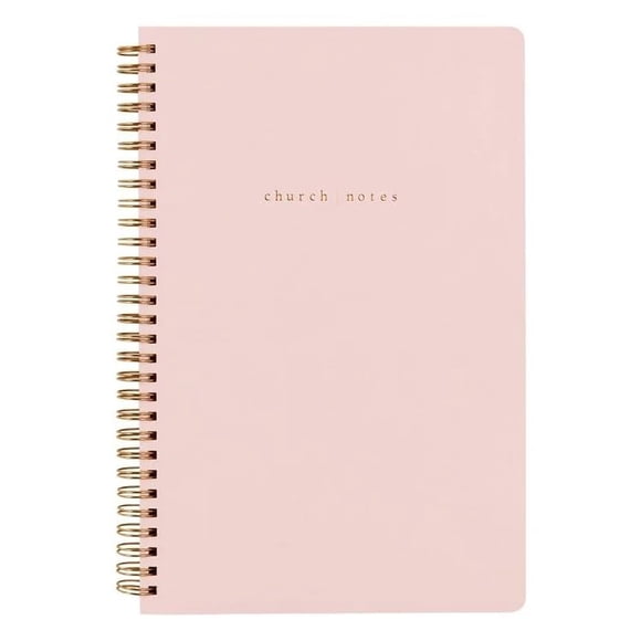 Cuaderno Church Notes 150 páginas rosa pastel