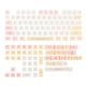 thumbnail image 3 of 131 Teclas PBT Keycaps Macaron Theme XDA Profile Para Cherry MX Switch, 3 of 5