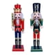 thumbnail image 4 of 2 Uds 30cm Estatuillas De Soldado Cascanueces Adorno De Estantería De Navidad Estilo C, 4 of 5