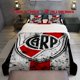 thumbnail image 1 of 3pcs River Team Theme Pattern Theme Pattern Bedding Set Comforter Cover And Pillow Case, 1 of 5