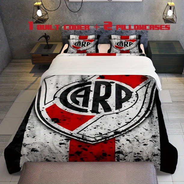 3pcs River Team Theme Pattern Theme Pattern Bedding Set Comforter Cover And Pillow Case