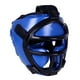 thumbnail image 5 of Casco de boxeo Casco de sparring Protector portátil profesional Casco de kickboxing Equipo para la cabeza Mma Muay Thai Entrenamiento Grappling Taekwo Color Azul M, 5 of 5