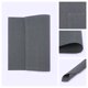 thumbnail image 5 of Juego de 4 manteles individuales de lino de algodón, manteles rectangulares rústicos para decoración de mesa de comedor, lavables, manteles de cocina, limpiar con paño, gris claro 17.7x13 pulgadas, 5 of 6