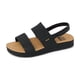 thumbnail image 1 of Sandalia REEF Water Vista para mujer, negra y tostada, ajustable, 1 of 7