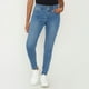 thumbnail image 2 of Jeans Mujer High Waist 2 Botones Azul C Corona, 2 of 5