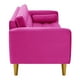 thumbnail image 5 of Sofa Retro 3c Felpa 01 Fucsia, 5 of 6