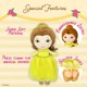 thumbnail image 3 of Muñeca de peluche KIDS PREFERRED Disney Baby Belle con musical de 30 cm, 3 of 6