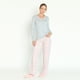 thumbnail image 1 of Pijama de Mujer Rocio Gris Melange, 1 of 4