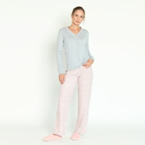 Bbz Barbzion - Pijama De Mujer Rocio Gris Melange