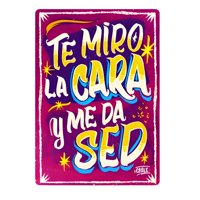 Genérico - Cuadro Quincho Te Miro Y Me Da Sed 40X30 Cm