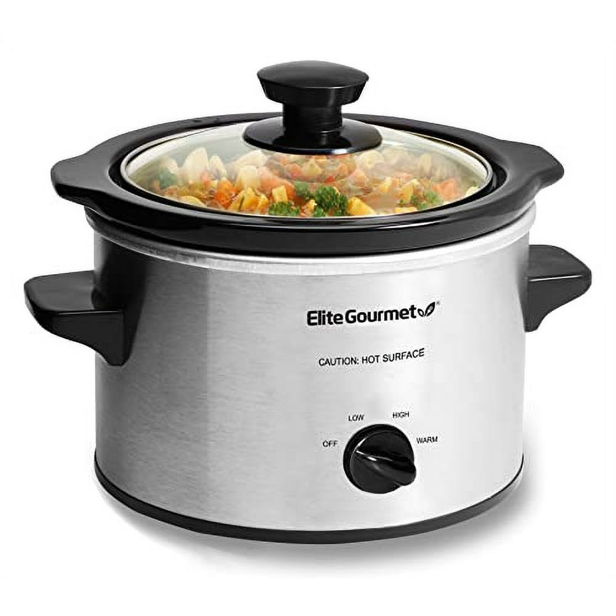 Olla Eléctrica De Cocción Lenta Elite Gourmet 1.5 Qt