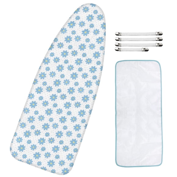 Funda para tabla de planchar Dalykate, extra ancha, 46 x 125 cm, algodón
