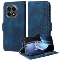 Carcasa Foxdock Oneplus 13R 5G De Cuero Pu, Diseño Acolchado Clásico, Protección Contra Caídas Y Rayones