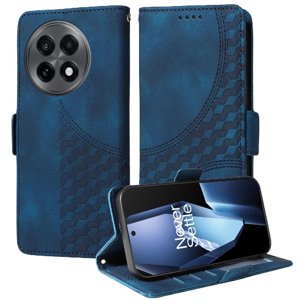 Carcasa Foxdock Oneplus 13R 5G De Cuero Pu, Diseño Acolchado Clásico, Protección Contra Caídas Y Rayones