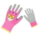 thumbnail image 3 of Guantes De Jardinería Para Ni?os De 3 A 5 A?os Con Revestimiento De Goma, Color Rosa, 3 of 5