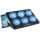 thumbnail image 1 of Almohadilla de refrigeración para portátil AIMIUZI Gaming con 6 ventiladores USB de 12 a 17 pulgadas, 1 of 8