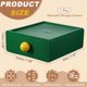 thumbnail image 2 of Cajones de almacenamiento apilables Uxcell para escritorio, organizador de escritorio apilable de plástico con cajones, caja de almacenamiento para oficina en casa, papelería, baño, maquillaje, verde, 2 of 7