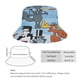 thumbnail image 2 of El Show de Rocky y Bullwinkle Sombrero bucket para adultos, gorra de protección solar, sombrero de pescador plegable para viajes al aire libre, pesca y actividades de verano, 2 of 6