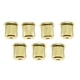 thumbnail image 5 of 6 Piezas De Guitarra De Hierro Duradero A Través Del Cuerpo Casquillos De Cuerda Piezas De Repuesto Dorado, 5 of 5