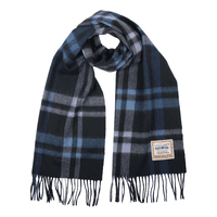 Heritage Traditions - Navy Check Scarf