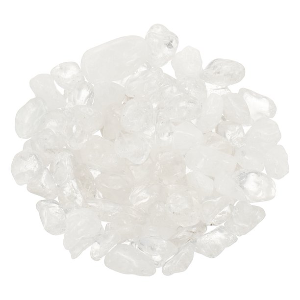 Uxcell Chips de Cristal Piedra 0.44 Lb Fluorita Grava de Acuario Rocas Cuarzo Blanco 9-26 mm Destinado para Pecera