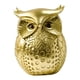 thumbnail image 4 of Estatua De Búho Para Decoración Del Hogar, Escultura De Animales De Resina Para Sala De Estar, Entrada, Oficina, Oro, 4 of 5