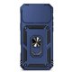 thumbnail image 3 of Funda Resistente Anillo Soporte iPhone 17 Pro Max Privacidad Cámara Montaje Magnético Azul, 3 of 6