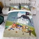 thumbnail image 4 of Película de SMG4 Conjunto de sábanas temático, trío de piezas, cómodo y amigable con la piel, diseño único, regalo de decoración para el hogar para familiares, amigos y fans,173cm *218cm, 4 of 6