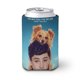 thumbnail image 1 of Poderes Curativos de Amigo Funda enfriadora de latas, aislante de bebidas para mantener frías o calientes, funda térmica plegable para latas, portabebidas reutilizable, 1 of 6