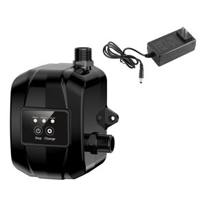 Bothyi - Bomba Elevadora De Presión De Agua, Pequeña Bomba Elevadora De Ducha Automática Para Baño, Color Negro