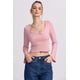 thumbnail image 1 of Polera Mujer Escote V Palo Rosa, 1 of 4