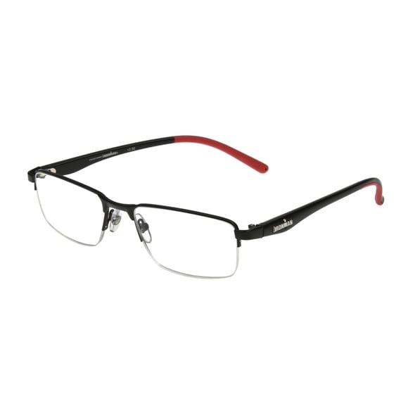 Lentes de Lectura IRONMAN Expedition Rectangulares 2.5x Negro