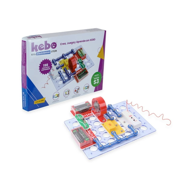 Kit Electrónico Educativo Started S3 - 198 circuitos