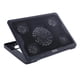 thumbnail image 1 of Enfriador De Almohadilla De Enfriamiento Para Computadora Portátil 5 Ventiladores Ultra Silenciosos Con LED Azules Para Computadora Portátil De 12 "-17", 1 of 5