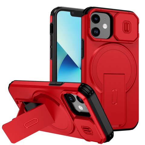 Funda Foxdock Para Iphone 13 Mini – Magnética Antigolpes Con Soporte Y Protección Doble