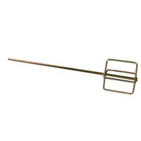 Ioensy - Herramienta Agitadora De Paleta Para Mezclar, Accesorio Para Taladro De Pintura Para Mezclar Barro, Mango Hexagonal E