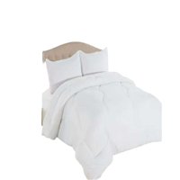 Genérico - Plumon De Invierno Plaza Y Media Blanco