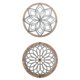 thumbnail image 3 of 2 Adornos Para El Hogar Ligeros Con Patrón Floral Decorativo Para Decoración De Pared., 3 of 5