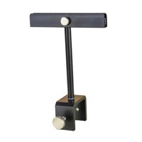 Magideal - Abrazadera Para Sujetar Letreros, Clip Para Exhibir Letreros De Mercancía, Soporte De Etiquetas De Aleación De Aluminio Multiusos, Clip Para Etiquetas Negro