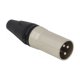 thumbnail image 1 of X3M XLR 3pin XLR3-Macho Conector Soldable DMX, 1 of 3