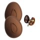 thumbnail image 1 of Set 2 Molde Chocolate Molde Silicona Reposteria Huevo Pascua Marrón / Molde Huevo Pascua 3d, 1 of 10