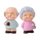 thumbnail image 1 of Figuras De Pareja De Ancianos Amorosos, Figura De Padres En Miniatura Para Cumpleaños, 1 of 3